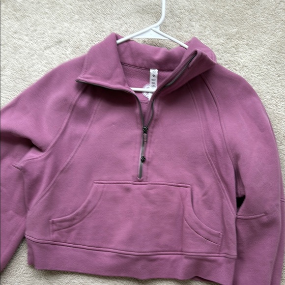 Lululemon Velvet Dust Scuba Half Zip - Picture 4 of 4